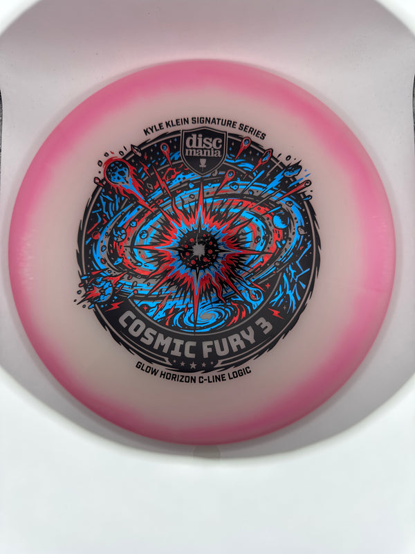 Discmania Cosmic Fury 3 | Kyle Klein Signature | Glow Horizon C-Line Logic