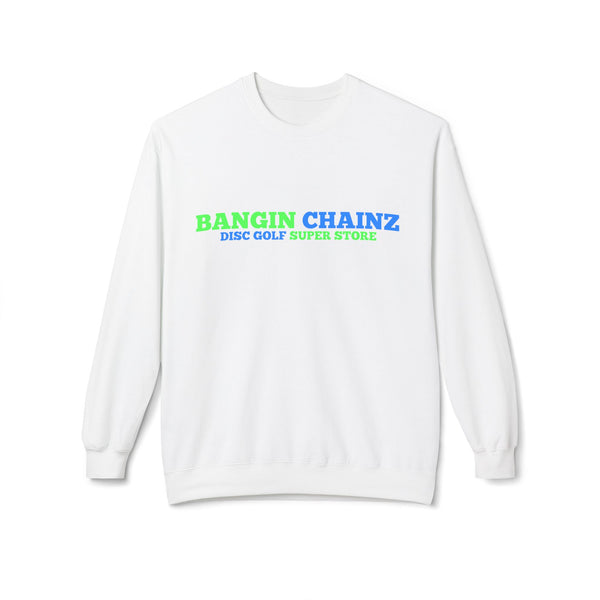Bangin Chainz Disc Golf Sweatshirt - Unisex Midweight Crewneck