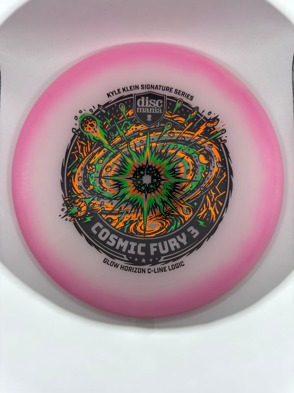 Discmania Cosmic Fury 3 | Kyle Klein Signature | Glow Horizon C-Line Logic