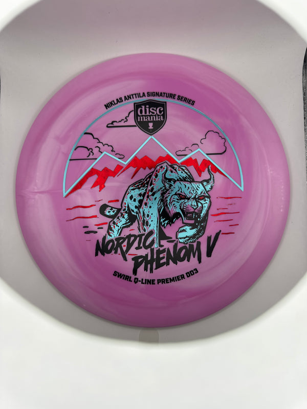 Discmania Nordic Phenom 5 | Niklas Anttila Signature | Swirl Q-Line Premier DD3