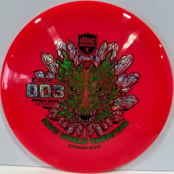 DD3 Q-Line Premier Series 2025 Gannon Buhr World Champion
