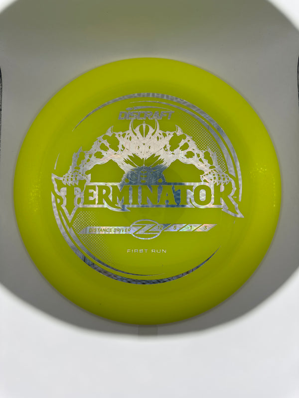 Discraft First Run Z Terminator Distance Driver