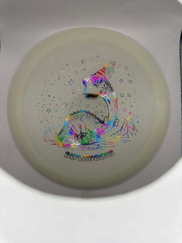 Dino Discs Diplodocus Egg Shell Glow