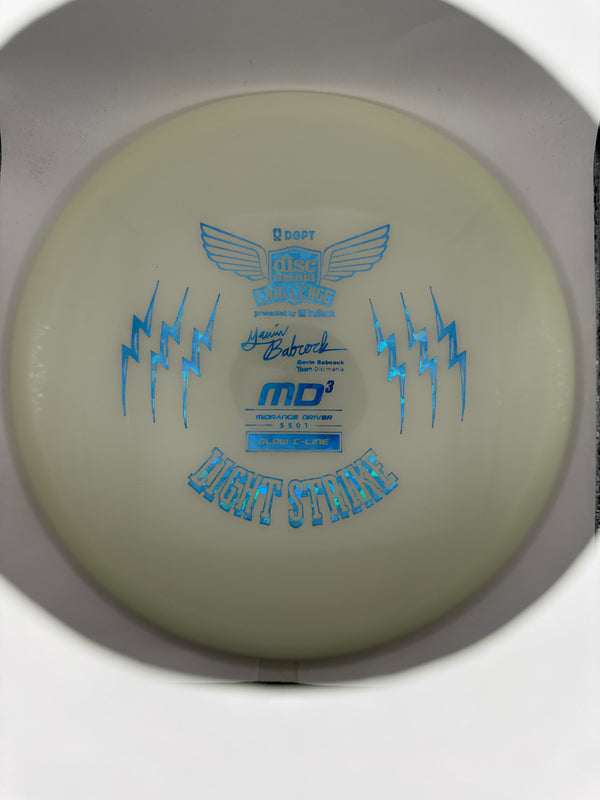 Discmania Gavin Babcock Signature Series Glow C-Line MD3 Light Strike (Discmania Challenge Fundraiser)