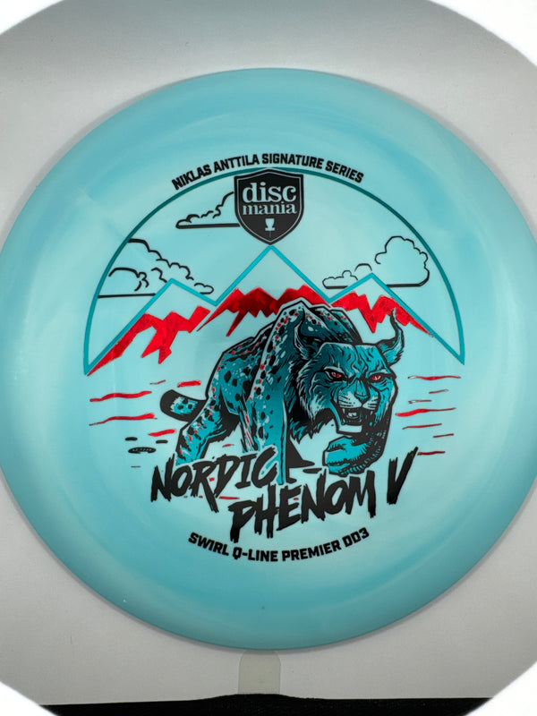 Discmania Nordic Phenom 5 | Niklas Anttila Signature | Swirl Q-Line Premier DD3
